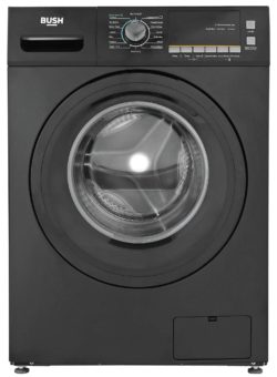 Bush - WMNSX814B 8KG 1400 Spin - Washing Machine - Black